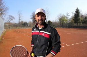 Goran Ivanišević besichtigt das Clubgelände des TC 